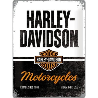Harley Davidson Logo Szyld Tablica 30x40cm USA